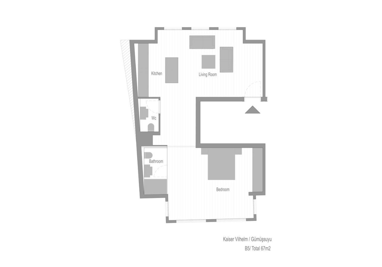 Apartamento X Flats Vilhelm Estambul Exterior foto